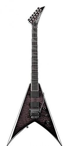 Электрогитара Jackson King V Corey Beaulieu USA Signature KV6 Transparent Black #2 - фото 2