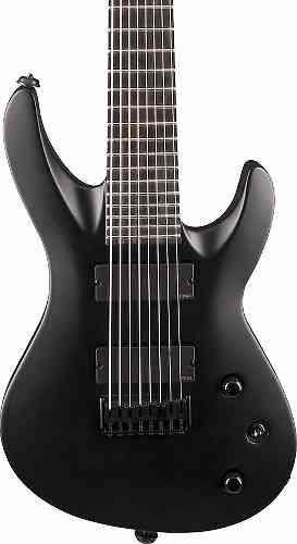 Электрогитара Jackson USA Select B8 Satin Black #1 - фото 1