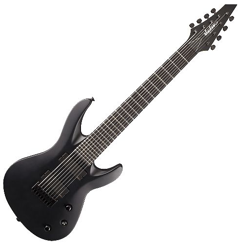 Электрогитара Jackson USA Select B8 Satin Black #2 - фото 2