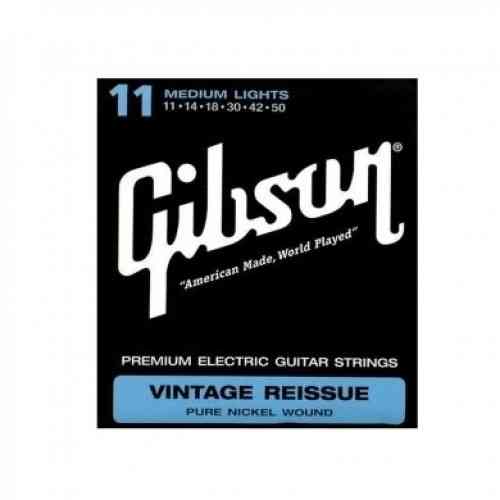 Струны для электрогитары Gibson SEG-VR11 Vintage RE-Issue Electric - .011-.050 #1 - фото 1
