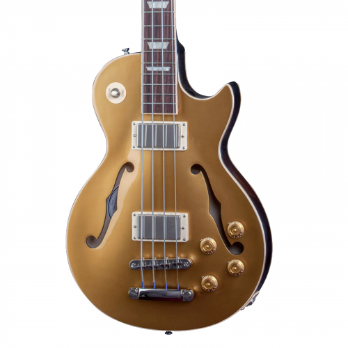 Бас-гитара Gibson Memphis ES-Les Paul Bass Gold Top #1 - фото 1