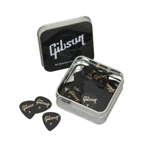 Медиатор Gibson APRGG50-74T 50 Picks/Thin #1 - фото 1