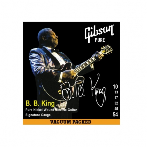 Струны для электрогитары Gibson SEG-BBS B. B. King SIG. Electric .010-.054 #1 - фото 1