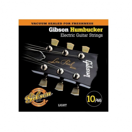 Струны для электрогитары Gibson SEG-LP10 Les Paul PURE Nickel Wound 010-046 #1 - фото 1