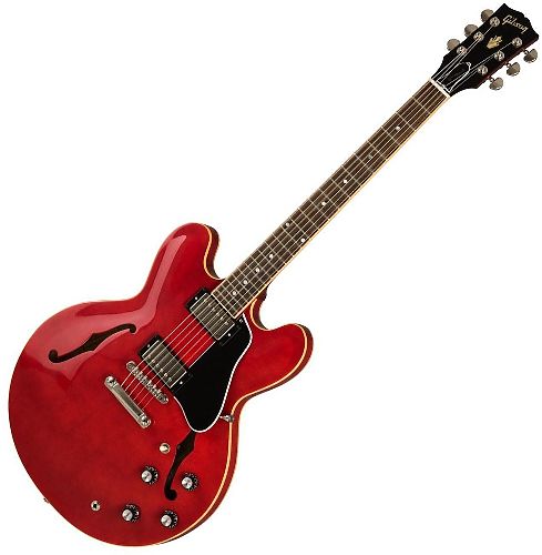 Полуакустическая электрогитара Gibson Custom 1959 ES-335 Dot Plain Faded Cherry #2 - фото 2