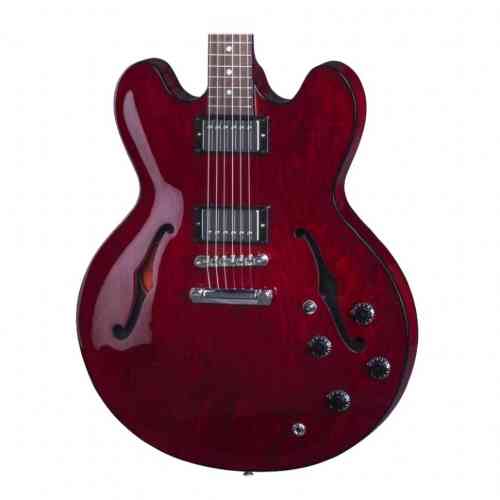 Электрогитара Gibson Memphis ES-335 Studio Wine Red #1 - фото 1