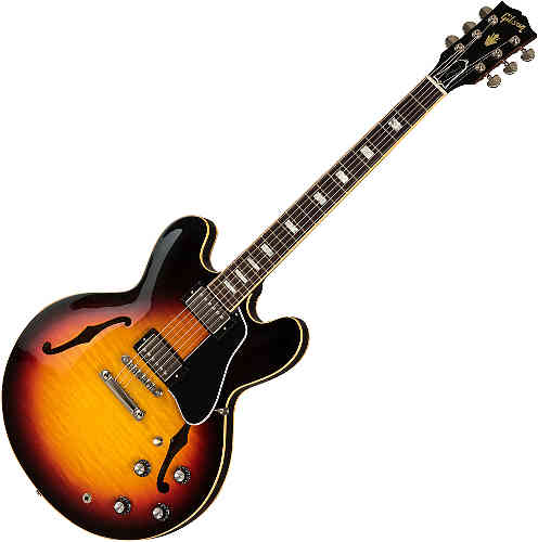Электрогитара Gibson Memphis ES-335 Sunset Burst #3 - фото 3