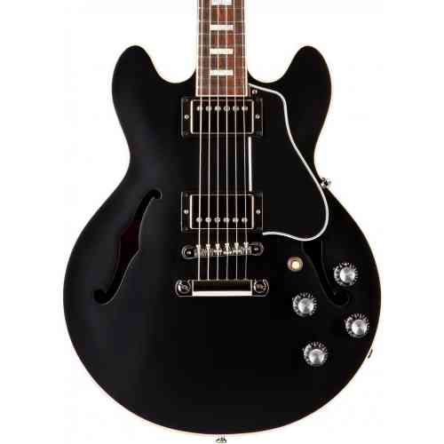 Электрогитара Gibson Memphis ES-339 Satin Ebony #1 - фото 1