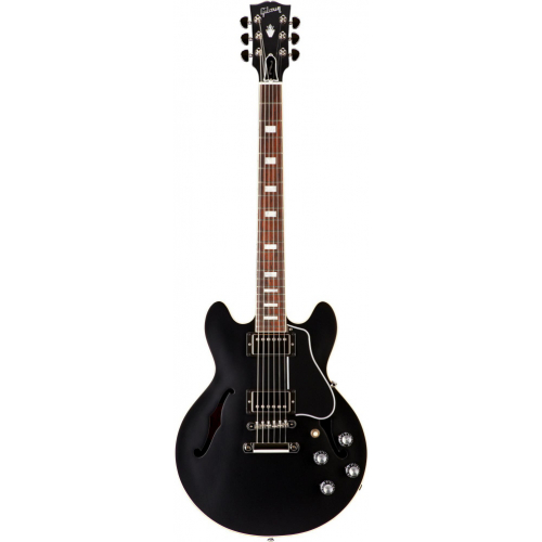 Электрогитара Gibson Memphis ES-339 Satin Ebony #3 - фото 3