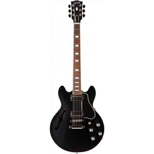 Электрогитара Gibson Memphis ES-339 Satin Ebony #3 - фото 3