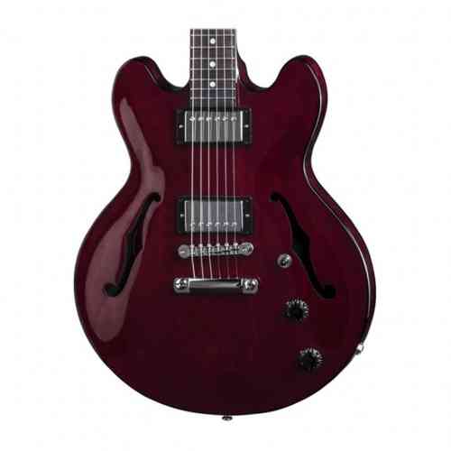 Электрогитара Gibson Memphis ES-339 Studio Wine Red #1 - фото 1