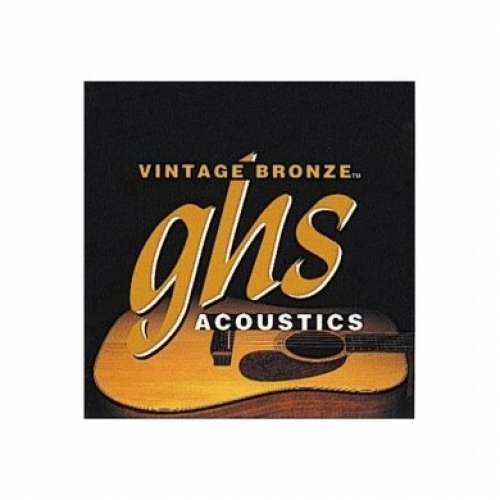 Струны для акустической гитары GHS Strings VN-12L Vintage Bronze 11-48 #1 - фото 1