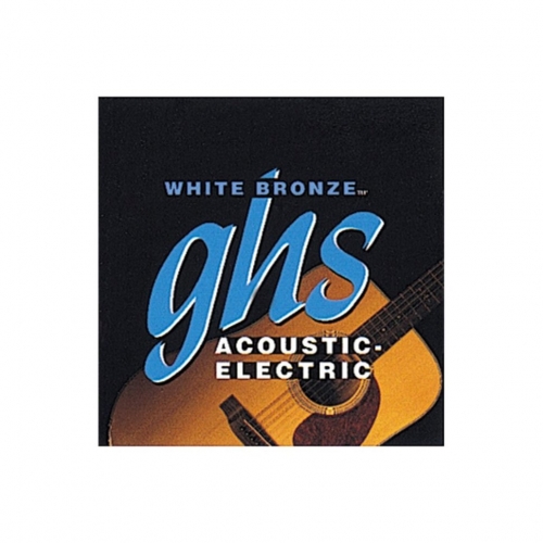 Струны для акустической гитары GHS Strings WB-TL White Bronze 12-50 #1 - фото 1