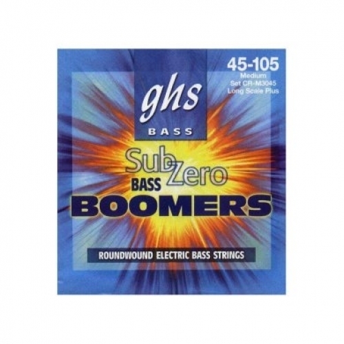 Струны для бас-гитары GHS Strings CR-M3045 Sub-ZeroT Boomers 045-105 #1 - фото 1