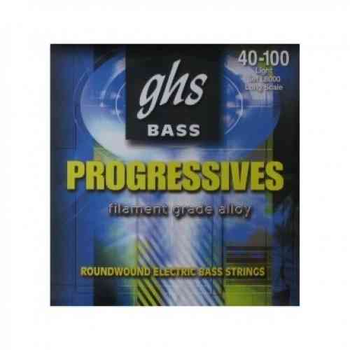 Струны для бас-гитары GHS Strings L8000 Progressives 040-100 #1 - фото 1