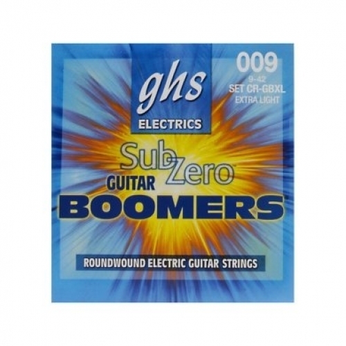 Струны для электрогитары GHS Strings CR-GBXL Sub-Zero 09-42 #1 - фото 1