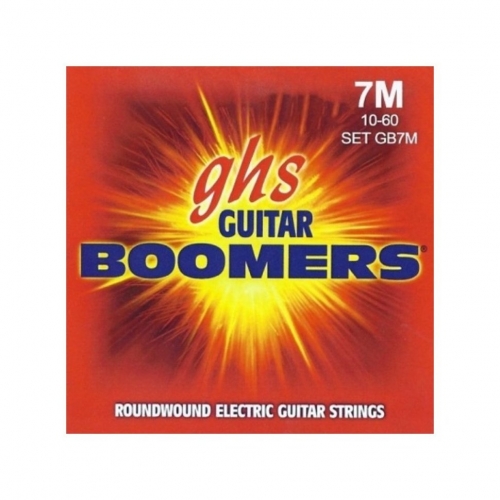 Струны для электрогитары GHS Strings GB7M Guitar Boomers™ 10-60 #1 - фото 1