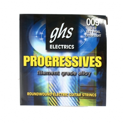 Струны для электрогитары GHS Strings Progressives PRXL 09-42 #1 - фото 1