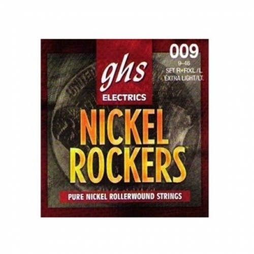Струны для электрогитары GHS Strings R+RXL Nickel Rockers 09-42 #1 - фото 1