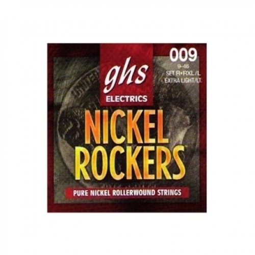 Струны для электрогитары GHS Strings R+RXL/L Nickel Rockers 09-46 #1 - фото 1