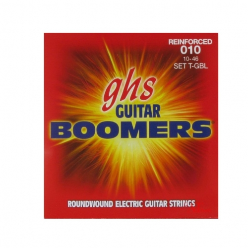 Струны для электрогитары GHS Strings T-GBL Reinforced Boomers 10-46 #1 - фото 1