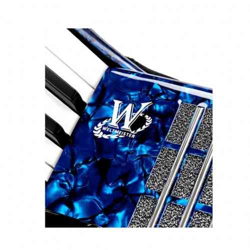 Аккордеон Weltmeister Kristall 30/60/III/5 Blue Marbled #2 - фото 2
