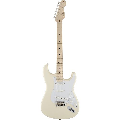 Электрогитара Fender Eric Clapton Stratocaster MN Olympic White #2 - фото 2