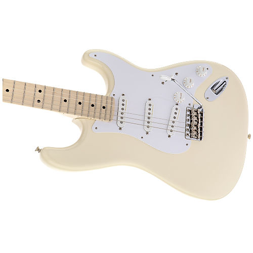 Электрогитара Fender Eric Clapton Stratocaster MN Olympic White #3 - фото 3