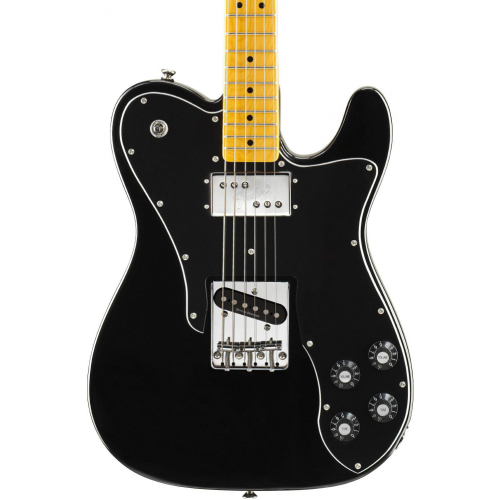 Электрогитара Fender Squier Vintage Modified Telecaster Custom MN Black #1 - фото 1