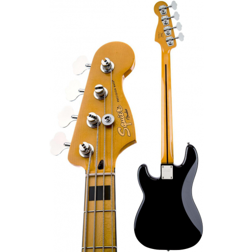 Бас-гитара Fender Squier® Classic Vibe P Bass® `70s, Maple Fingerboard Black #4 - фото 4