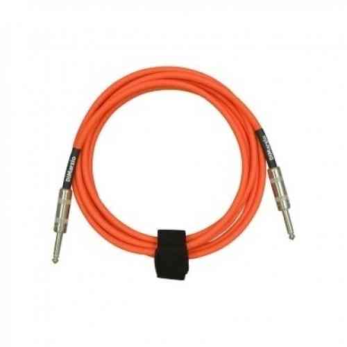 Инструментальный кабель Dimarzio Instrument Cable 10` Neon Orange EP1710SSOR #1 - фото 1