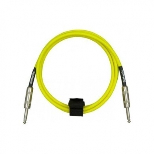 Инструментальный кабель Dimarzio Instrument Cable 10` Neon Yellow EP1710SSY #1 - фото 1