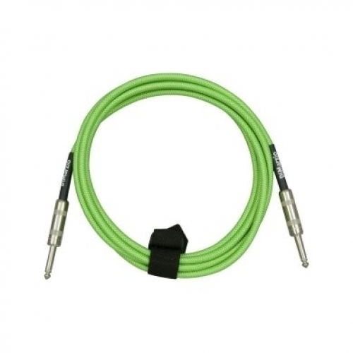 Инструментальный кабель Dimarzio Instrument Cable 18` Neon Green EP1718SSGN #1 - фото 1