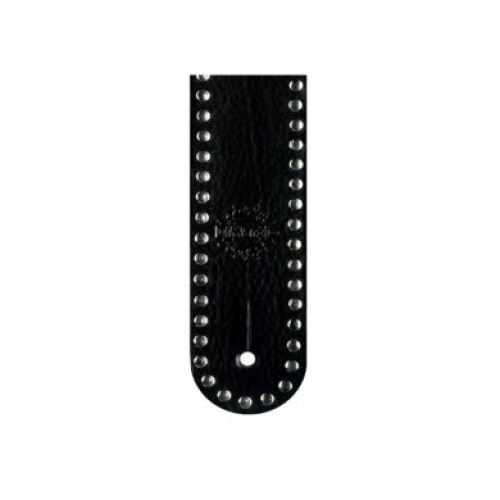 Ремень для гитары Dimarzio 2 Inch Custom Italian Studded Leather Strap (Long) Black DD3262L #1 - фото 1