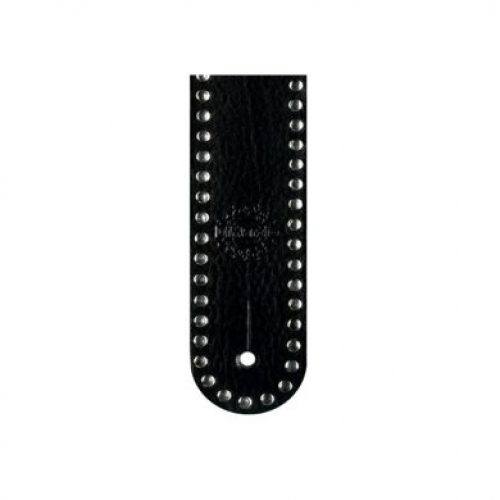 Ремень для гитары Dimarzio 2 Inch Custom Italian Studded Leather Strap (Short) Black DD3262S #1 - фото 1