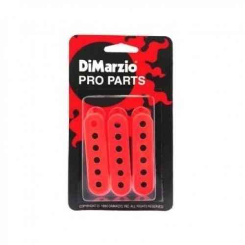 Фурнитура для гитары Dimarzio Strat Pickup Cover Set DM2001RD #1 - фото 1