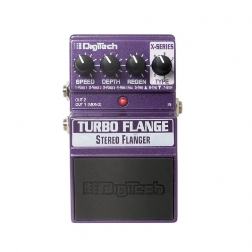 Педаль для электрогитары Digitech XTF Turbo Flange 7-Mode Flanger #1 - фото 1
