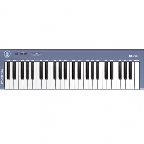 MIDI клавиатура Axelvox KEY49j blue #1 - фото 1