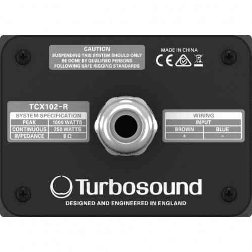Пассивная акустическая система Turbosound DUBLIN TCX102-R #4 - фото 4