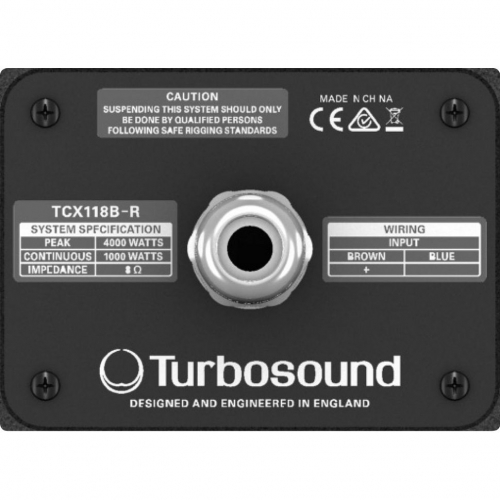Пассивный сабвуфер Turbosound DUBLIN TCX118B-R #4 - фото 4