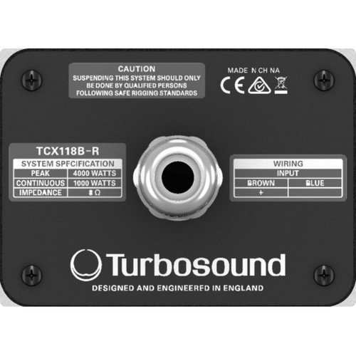 Пассивный сабвуфер Turbosound DUBLIN TCX118B-R-WH #5 - фото 5