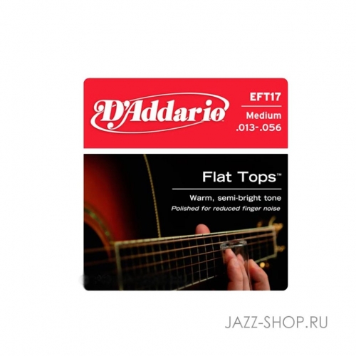 Струны для акустической гитары D`Addario EFT17 #1 - фото 1