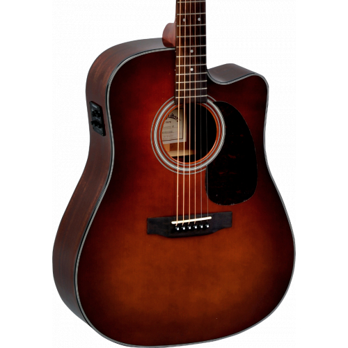 Электроакустическая гитара Sigma DMC-1STE-BR #1 - фото 1