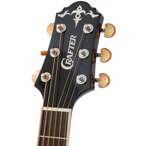 Электроакустическая гитара Crafter GAE-8 BK #3 - фото 3