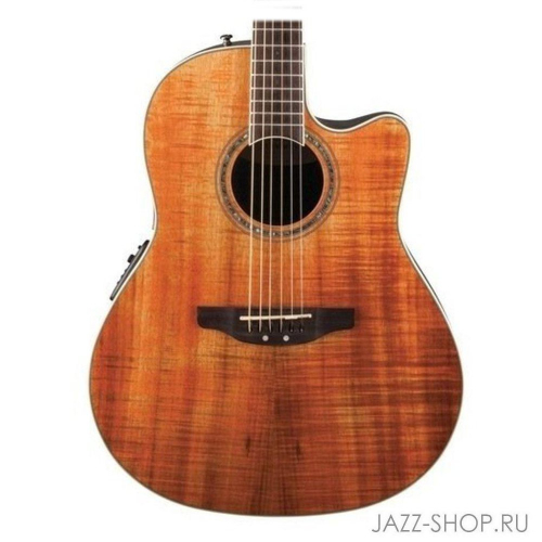 Электроакустическая гитара OVATION CS24P-FKOA Celebrity Standard Plus Mid Cutaway Figured Koa #4 - фото 4