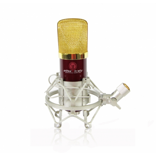 Студийный микрофон Arthur Forty AF-327 Красный #2 - фото 2
