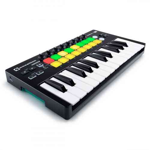 MIDI клавиатура Novation LaunchKey Mini MK2 #1 - фото 1