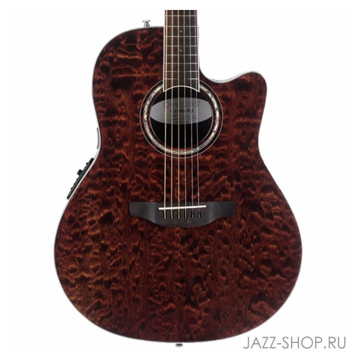 Электроакустическая гитара Ovation CS28P-TGE Celebrity Standard Plus Super Shallow Tiger Eye #4 - фото 4