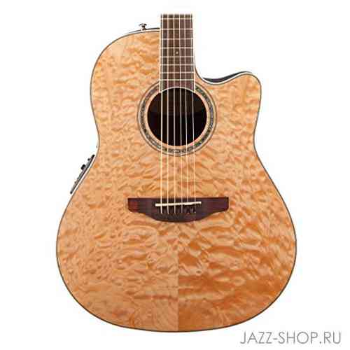Электроакустическая гитара Ovation CS24P-4Q Celebrity Standard Plus Mid Cutaway Natural Quilt Maple #3 - фото 3