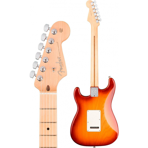 Электрогитара Fender AM PRO STRAT MN SSB (ASH) #4 - фото 4